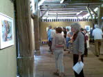 Besucher der Ausstellung von Maria Bhm
